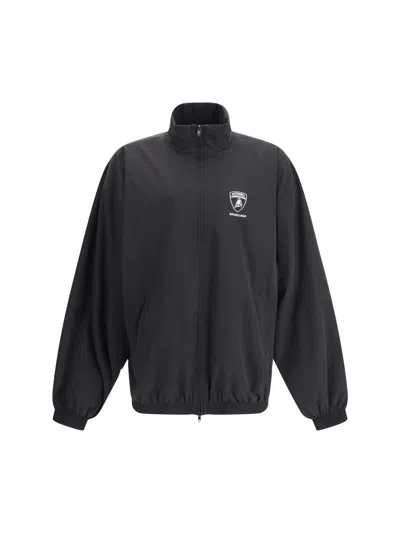 Balenciaga Jackets In Black