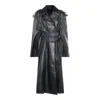 Balenciaga Black Leather Jacket In Black