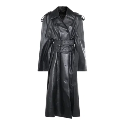 Balenciaga Black Leather Jacket