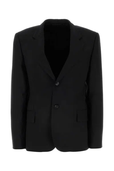 Balenciaga Waisted Sb Blazer In Black