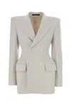 Balenciaga Jackets And Vests In White