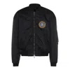 Balenciaga Oversize Ribbed Trims Sleeve Pocket In Black