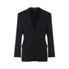 Balenciaga Jackets Black In Black