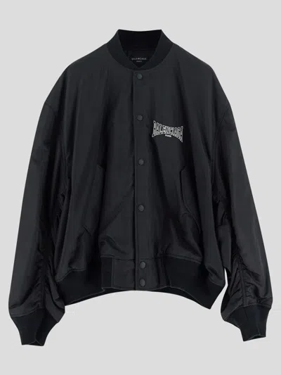 Balenciaga Jackets In Black