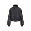 Balenciaga Reversible Bomber Jacket In Gray