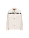 Balenciaga Cotton Jackets In White