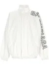 Balenciaga Logo-embroidered Jacket In White