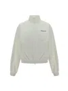 Balenciaga "track Sweatshirt With Logo In White