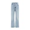 Balenciaga Women Low Waist Straight Jeans