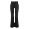 Balenciaga Black Bootcut Slim Fit Denim Trousers