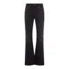 Balenciaga Black Bootcut Slim Fit Denim Trousers