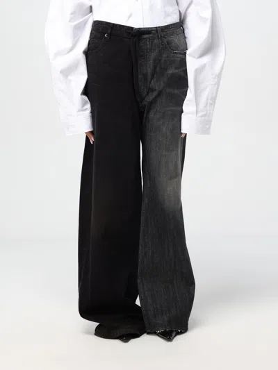 Balenciaga Jeans  Woman Color Black In Schwarz