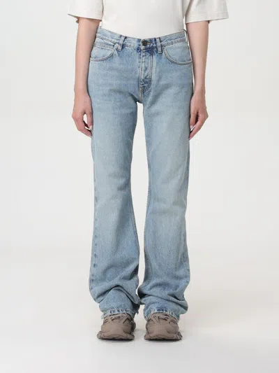 BALENCIAGA JEANS BALENCIAGA WOMAN COLOR BLUE,F78390009