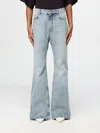 Balenciaga Mid-rise Flared Jeans In Blau