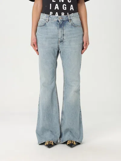 BALENCIAGA JEANS BALENCIAGA WOMAN COLOR DENIM,427283028