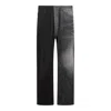 Balenciaga Fifty-fifty Jeans In Black