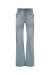Balenciaga Urban Denim Trousers Five-pocket Design In Blue