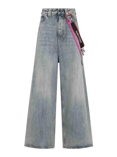 BALENCIAGA CHARMS BAGGY JEANS