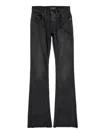 Balenciaga Women`s Slim Fit Bootcut Pants In Black/green/red