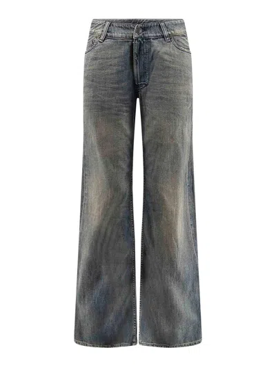 BALENCIAGA JEANS CURVED WAIST PANTS