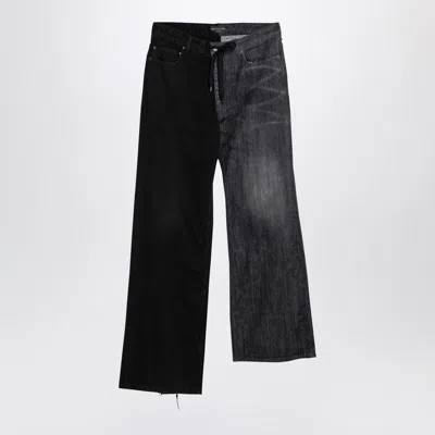 Balenciaga Jeans Fifty-fifty In Black