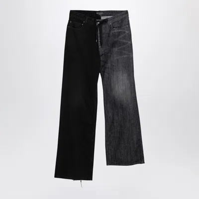 BALENCIAGA JEANS FIFTY-FIFTY BLACK