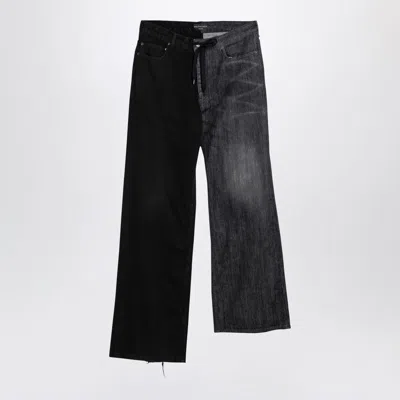Balenciaga Jeans Fifty-fifty In Black