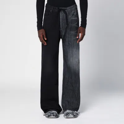 Balenciaga Jeans Fifty-fifty Black In Multicolour