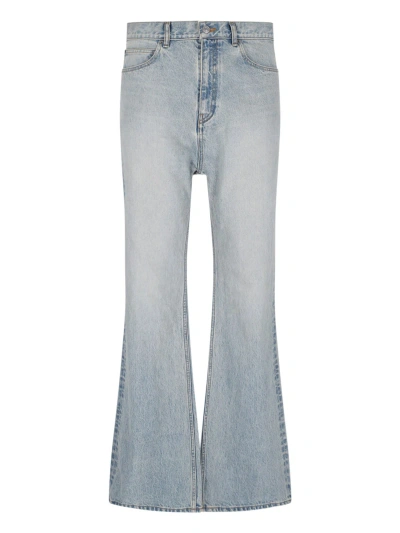 Balenciaga Jeans Flare In Light Blue