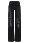 Balenciaga Wide Leg Pants In Black