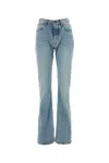 Balenciaga Low-rise Straight-leg Jeans In Icedblue