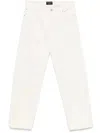 Balenciaga Jeans Im Distressed-look In Weiss