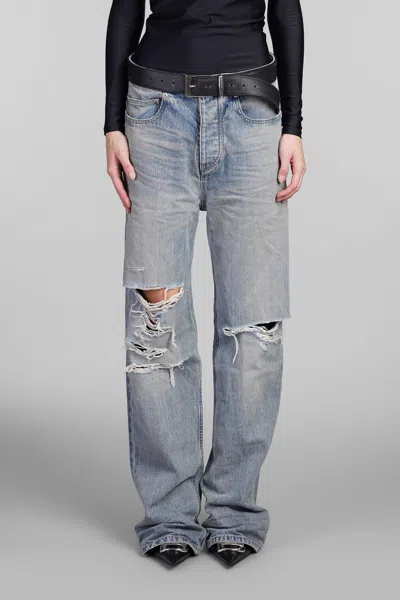 Balenciaga Jeans In Blue Cotton