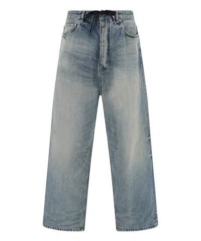 Balenciaga Jeans In Lightblue