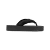 Balenciaga Fringed Strap Logo Embroidered Sandals For Women In Animal Print