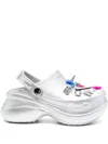 Balenciaga Crocs Jibbitz Clogs In White