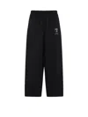 Balenciaga Men Jogger Nylon Trousers In Black