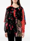 Balenciaga Kaleidoscope Patchwork Top In Multi