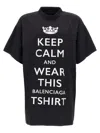 Balenciaga Serene Crew Neck Cotton T-shirt