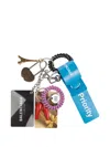 Balenciaga Keychain Accessory Set In Black