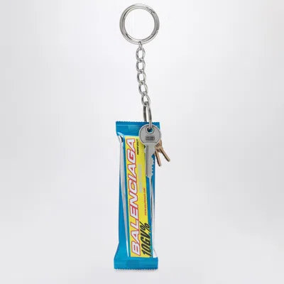 Balenciaga Keychain With Energy Bar Charm
