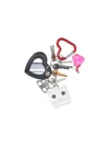 Balenciaga Logo Charm Keyring