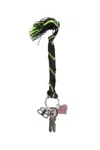 Balenciaga Woman Multicolor Keychains In Silver