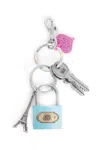 Balenciaga Charm Keyring With Padlock