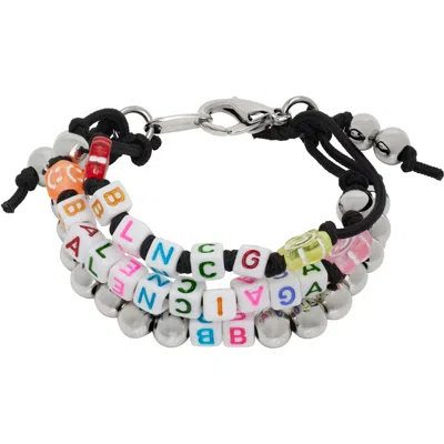 Balenciaga Keyring Bracelet In 8486 Multicolour