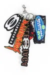 Balenciaga Keychain With Patches In Multi