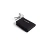 Balenciaga Keyring Zipped Pouch In Black