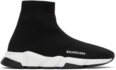 Balenciaga Speed Sneakers In Black