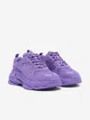 Balenciaga Kids Triple S Trainers In Purple