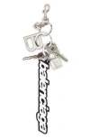 Balenciaga Kit Key Chain Bag Charm In Multicolored